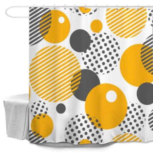 Abstract Shower Curtain